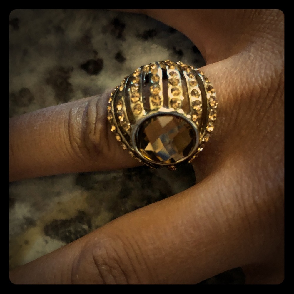 💛JCREW💛 Gold color cocktail ring